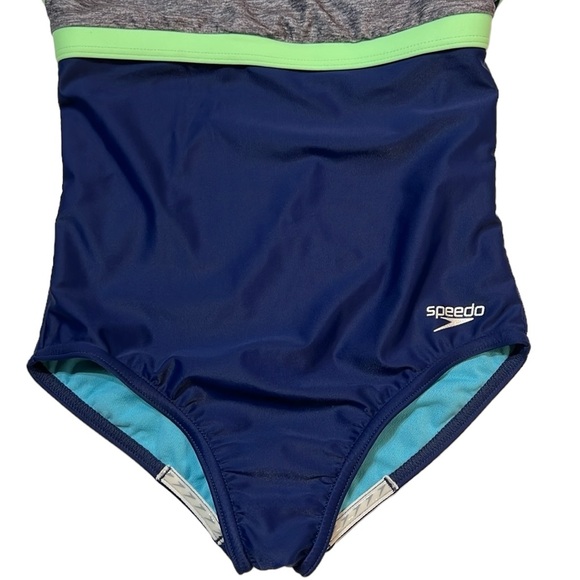 Speedo High Neck Empire One Piece - Picture 5 of 11